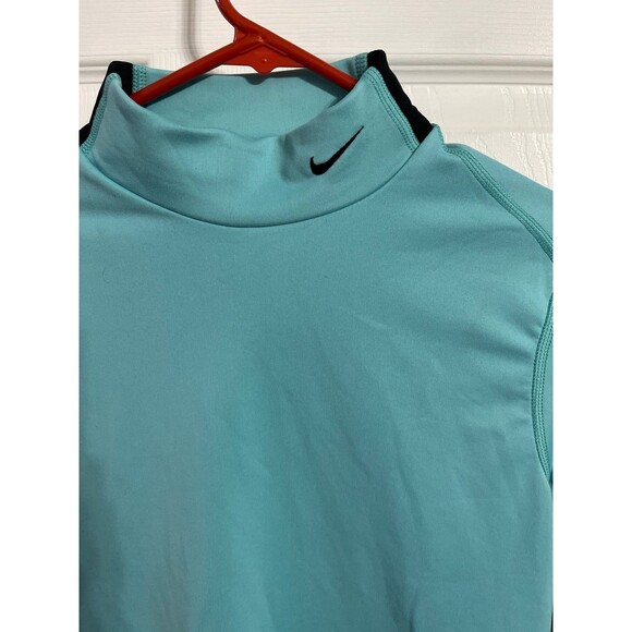 Nike Fit Dry Mock Neck Pullover Size L (12-14) - Picture 2 of 5